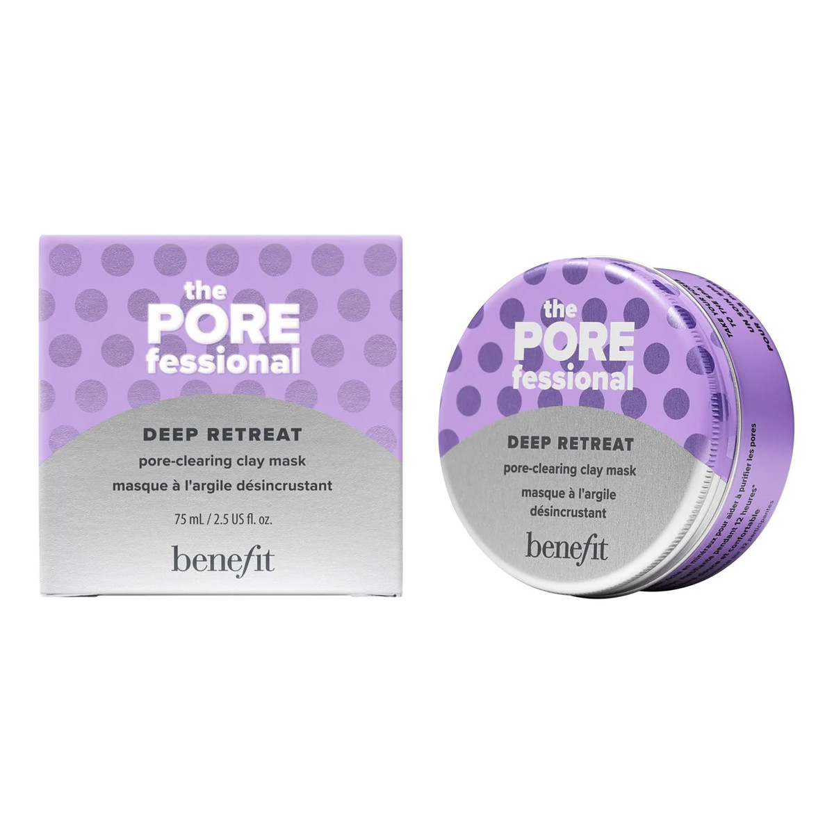 Benefit The porefessional deep retreat mini maska z glinką oczyszczająca pory 30ml