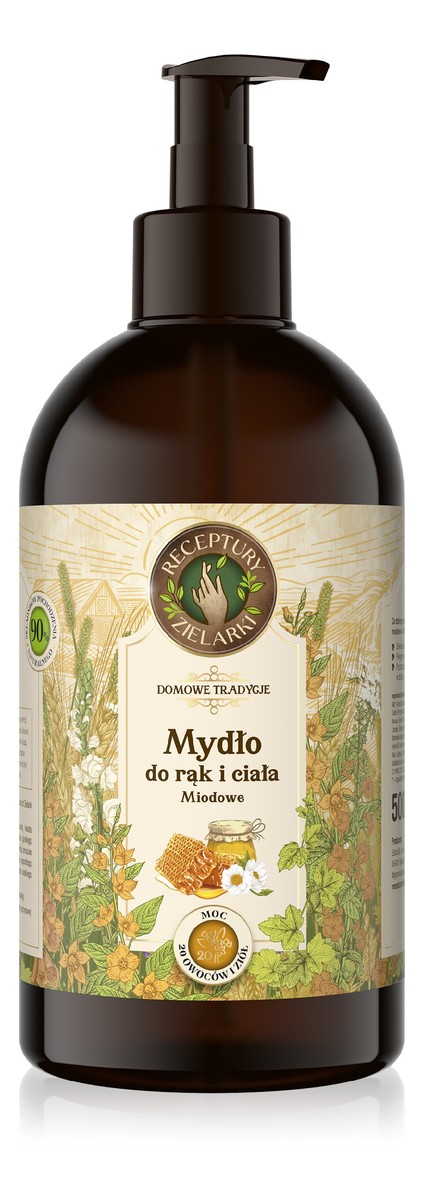 Mydło w płynie do rąk i ciała-miodowe