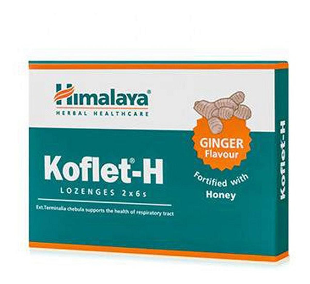 Healthcare Koflet-H suplement diety wspierający układ oddechowy Imbir 12 pastylek