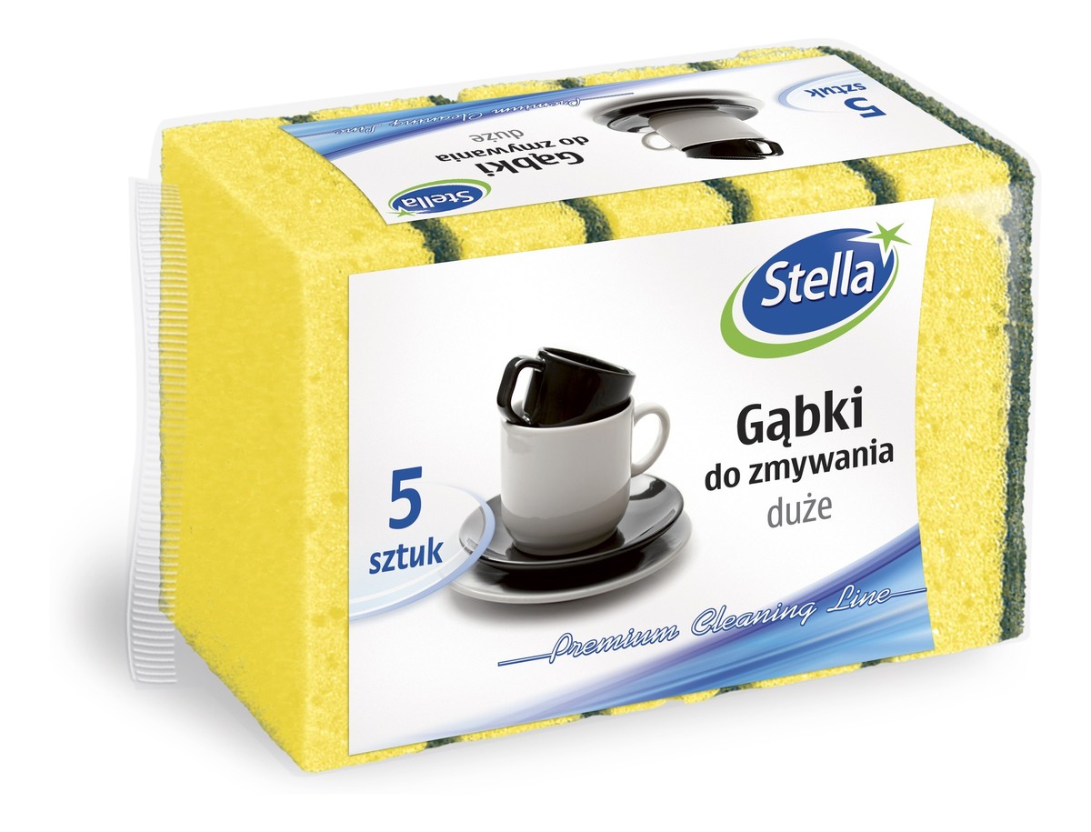 Gąbki do zmywania duże -5szt