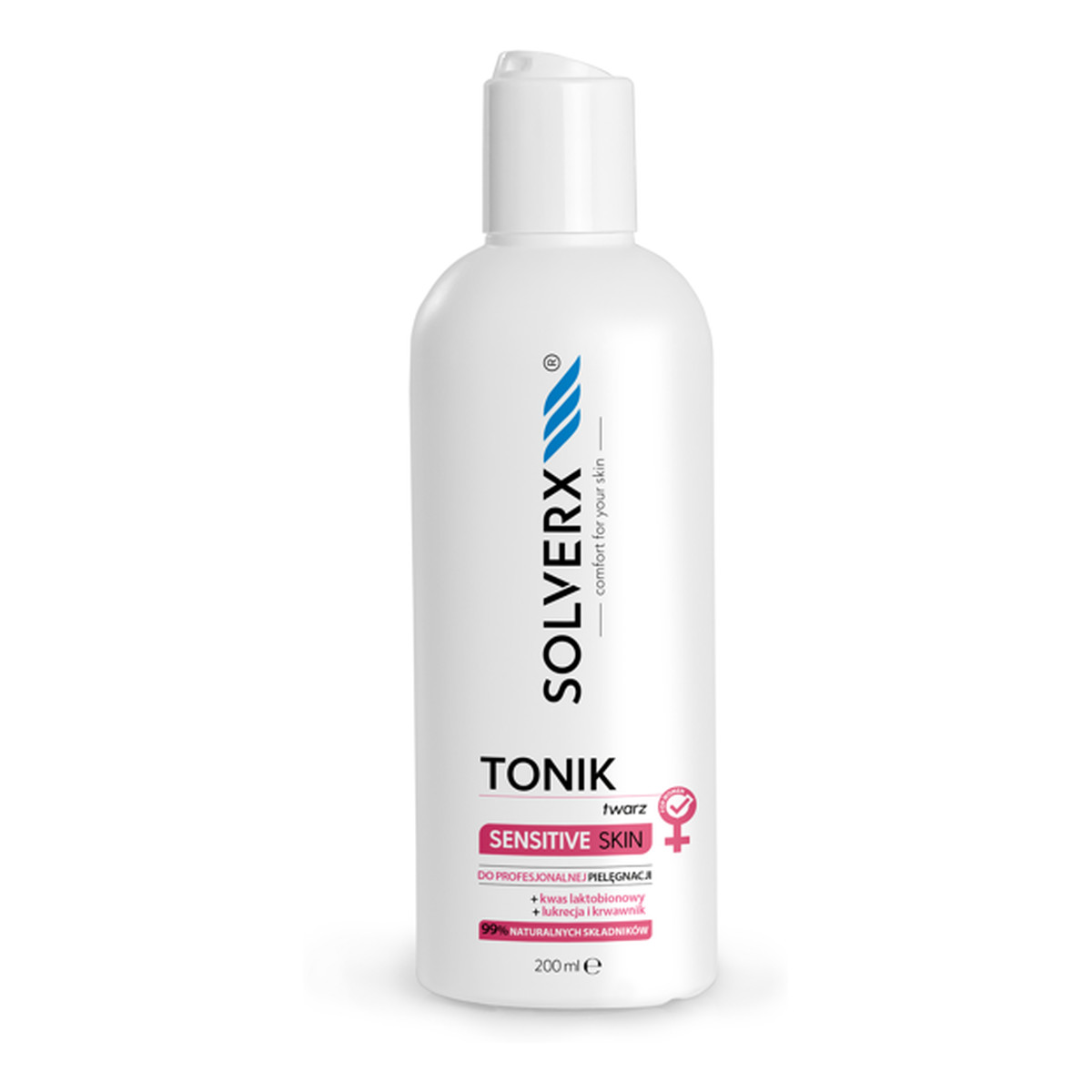 Solverx Sensitive Skin Tonik do twarzy do cery wrażliwej 200ml