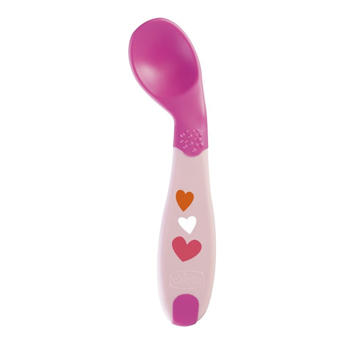 Chicco Baby's first spoon pierwsza łyżeczka 8m+ różowa