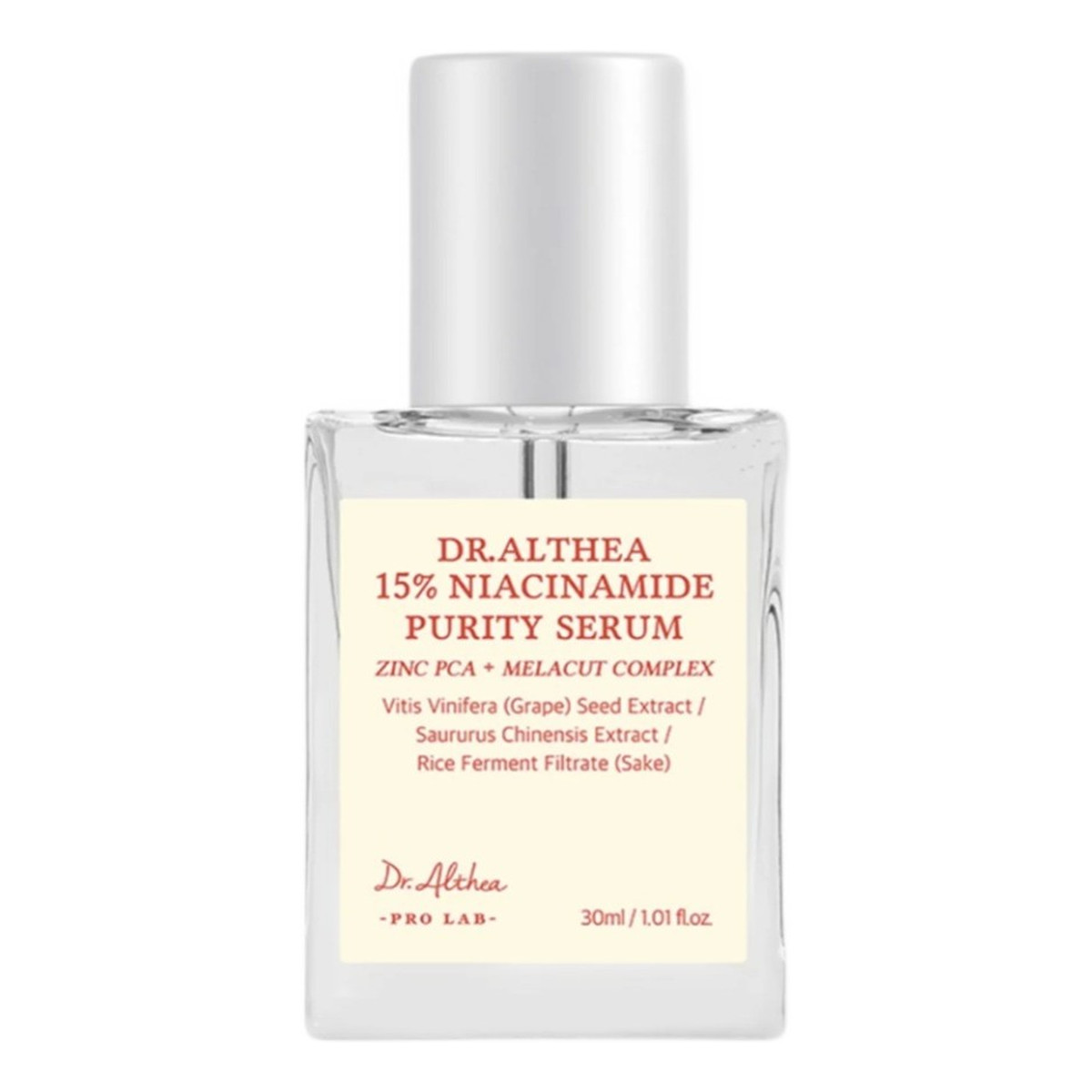 Dr. Althea 15% niacinamide purity serum rozjaśniające serum z niacynamidem 30ml