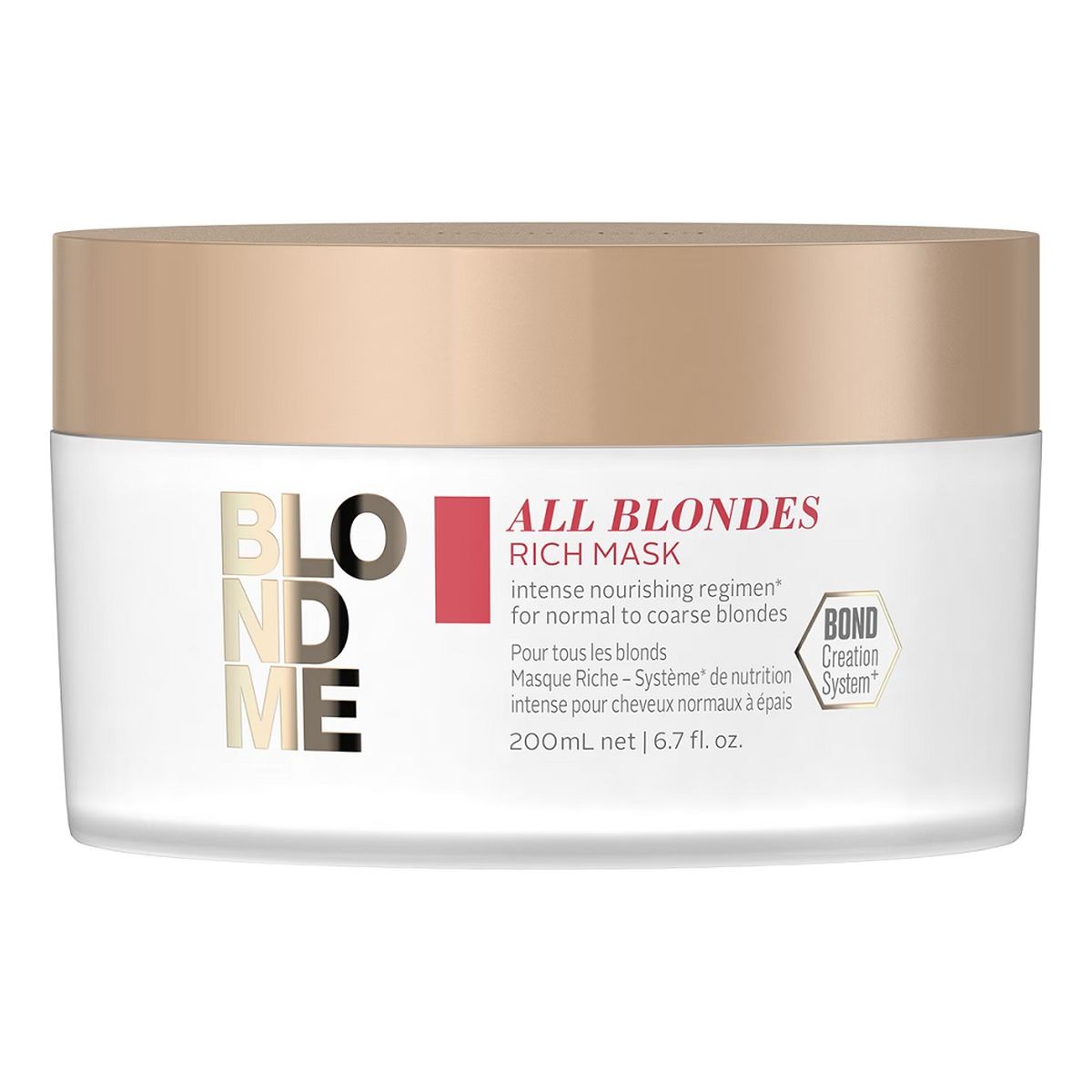 Schwarzkopf Blondme all blondes rich mask bogata maska do włosów 200ml