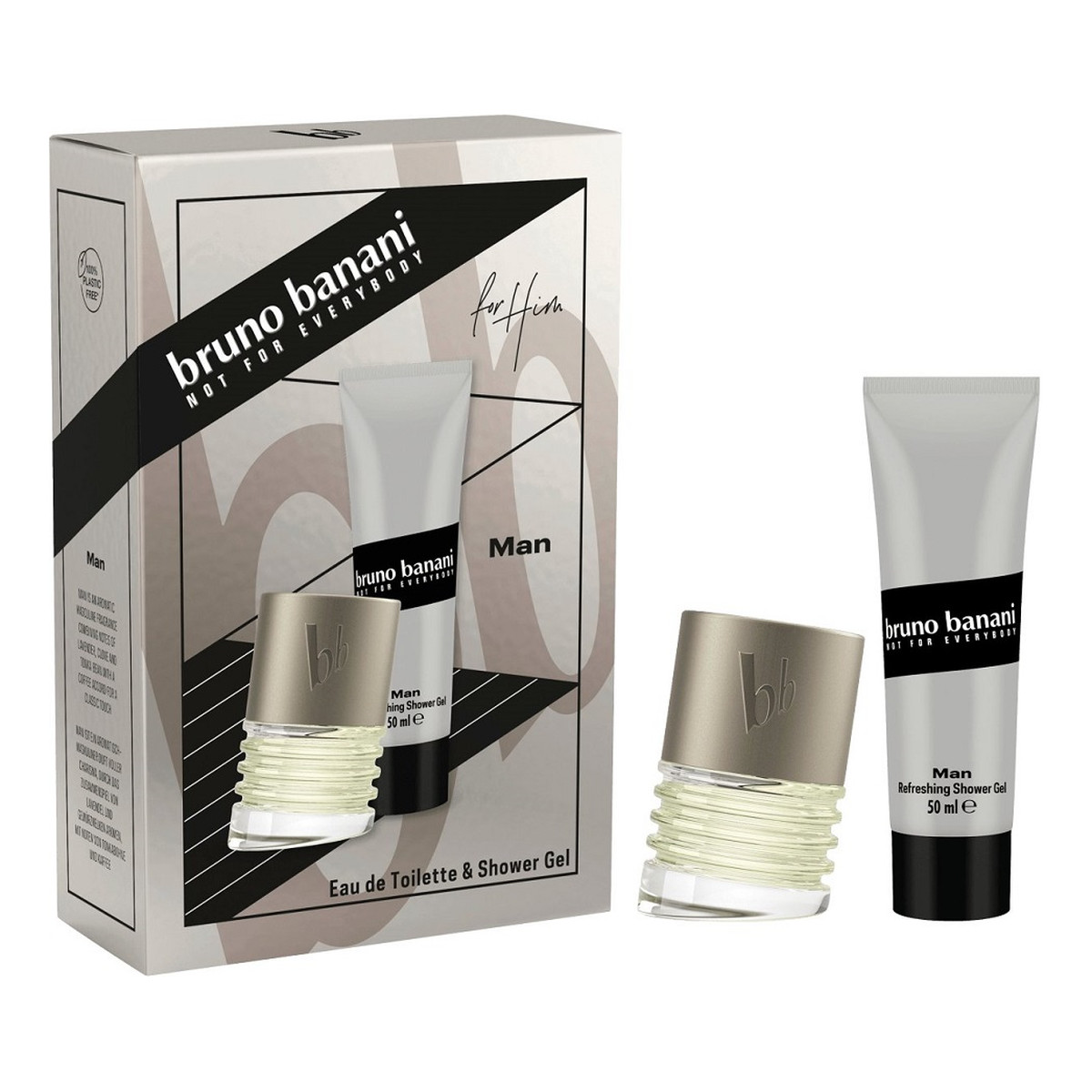 Bruno Banani Man Zestaw woda toaletowa spray 30ml + żel pod prysznic 50ml