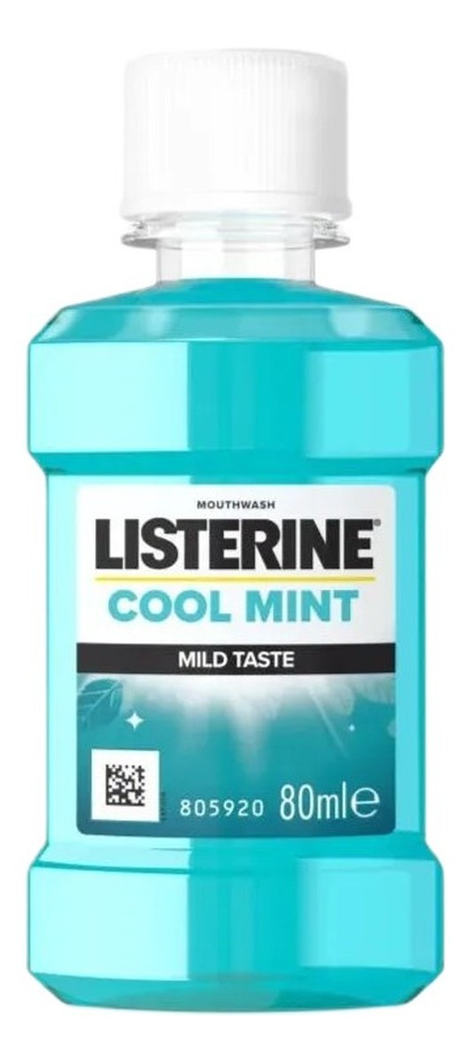 Cool mint płyn do płukania jamy ustnej łagodny smak