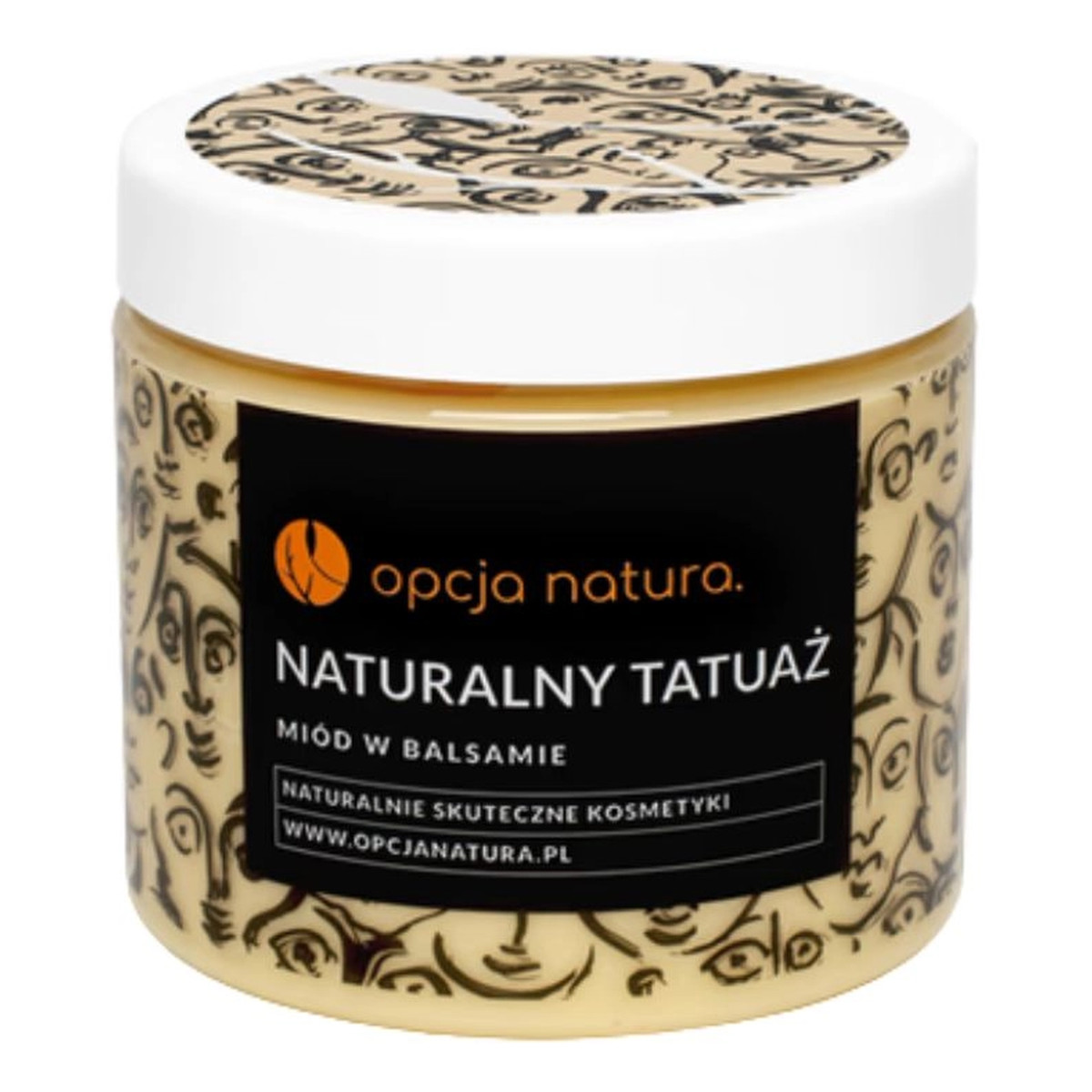 Opcja Natura Miód w balsamie na tatuaż 200ml