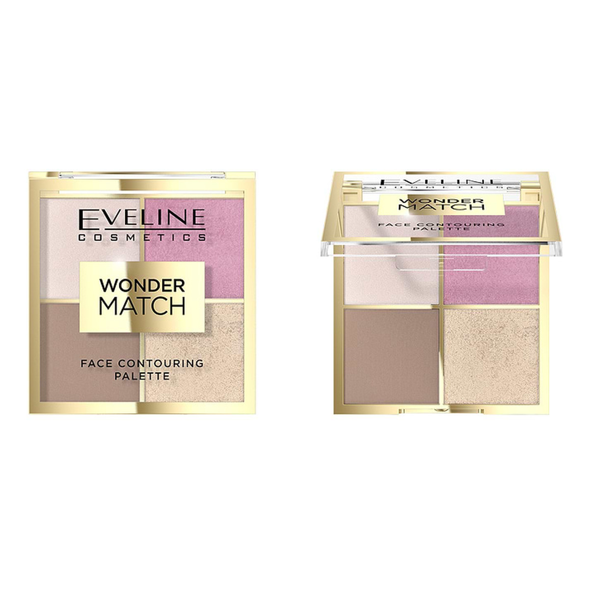 Eveline Wonder Match Paleta do konturowania twarzy