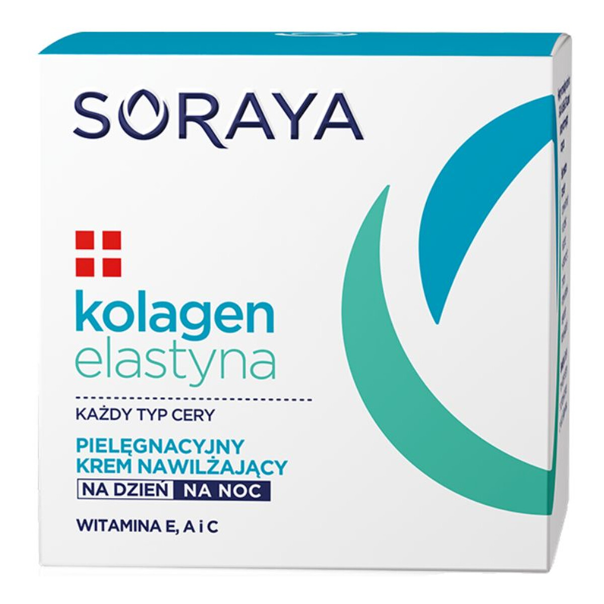 Soraya Kolagen + Elastyna Pielęgnacyjny Krem Nawilżający Na Dzień i Na Noc 50ml