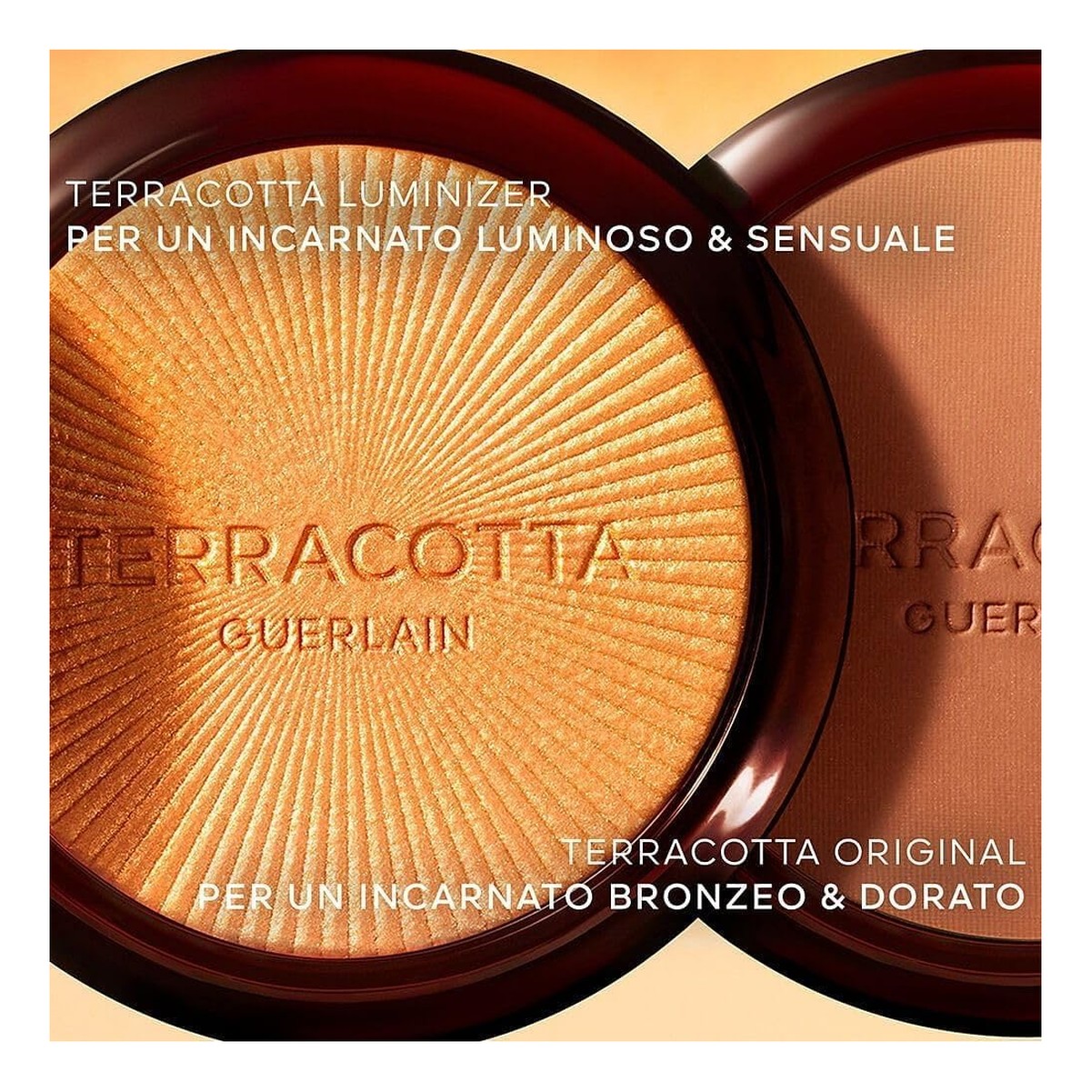 Rozświetlacz w kompakcie do twarzy Warm Gold