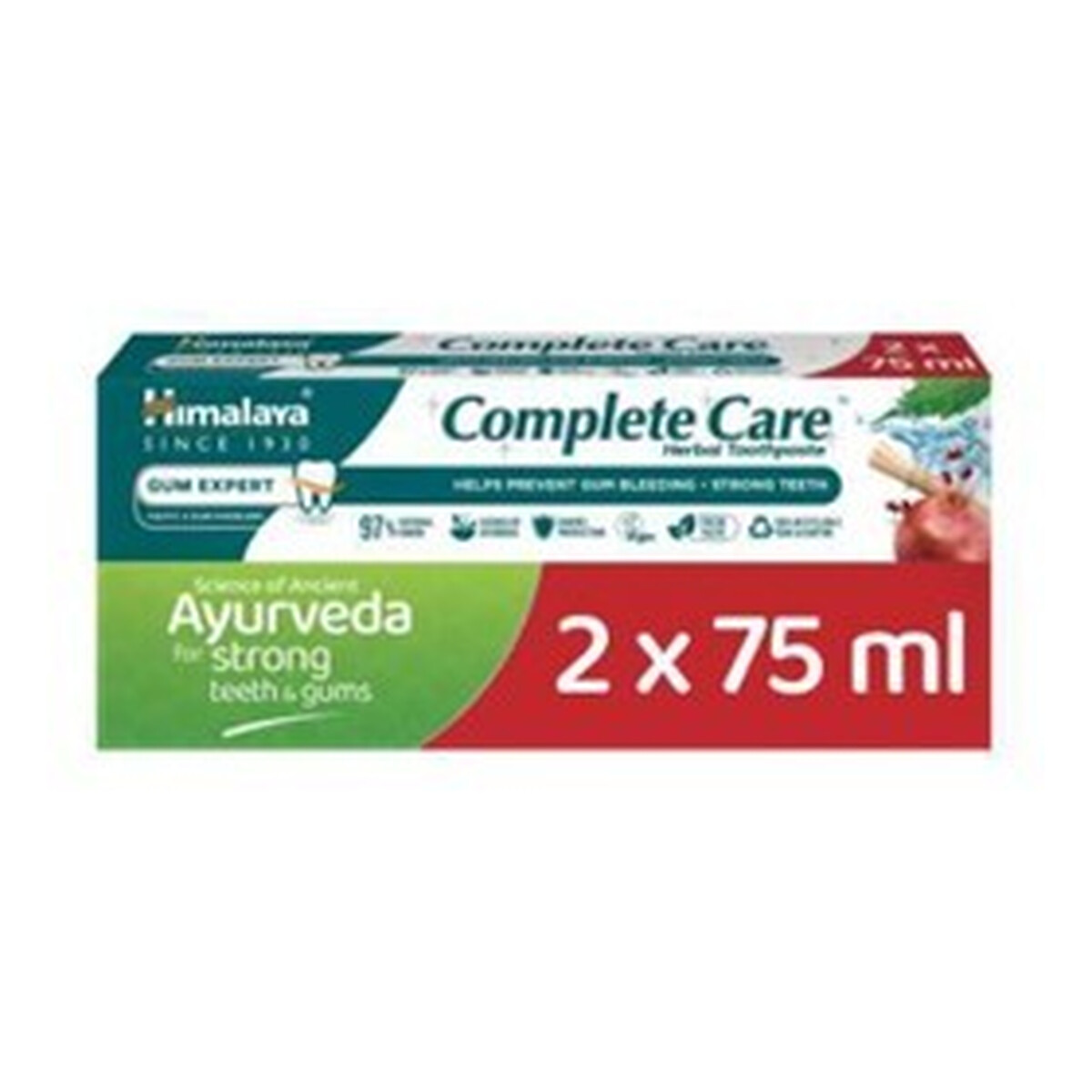 Himalaya Pasta duopack 2x75ml complete care 150ml