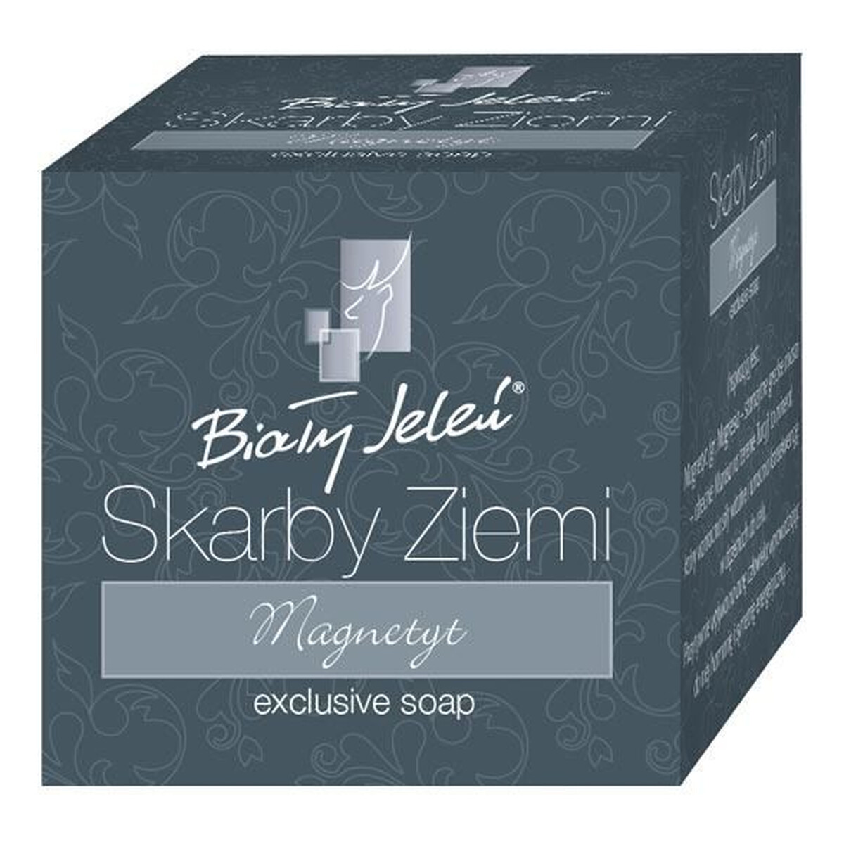 Biały Jeleń Skarby Ziemi Mydło Ekskluzywne Magnetyt 130g