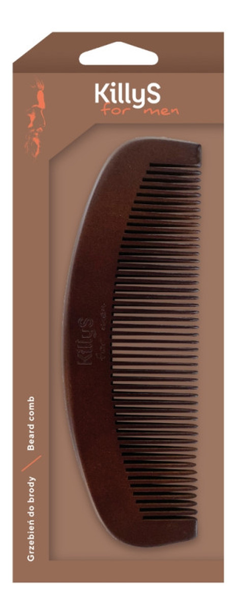 Beard Comb Drewniany grzebień do brody
