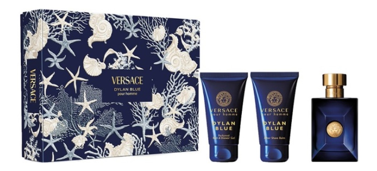 Zestaw woda toaletowa spray 50ml + żel pod prysznic 50ml + balsam po goleniu 50ml