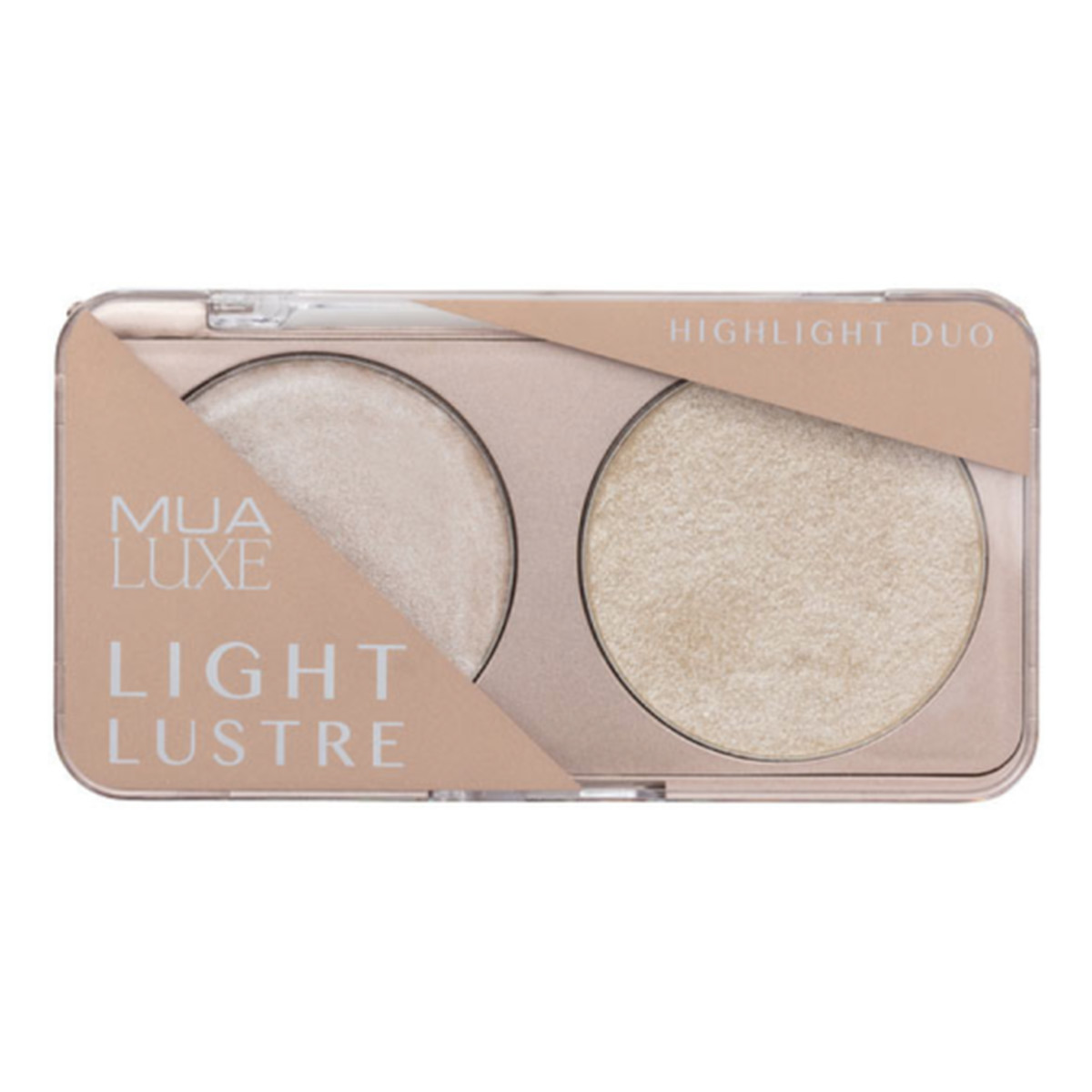 MUA MakeUp Academy Luxe Light Lustre Zestaw 2 Rozświetlaczy Do Twarzy Majesty 6g