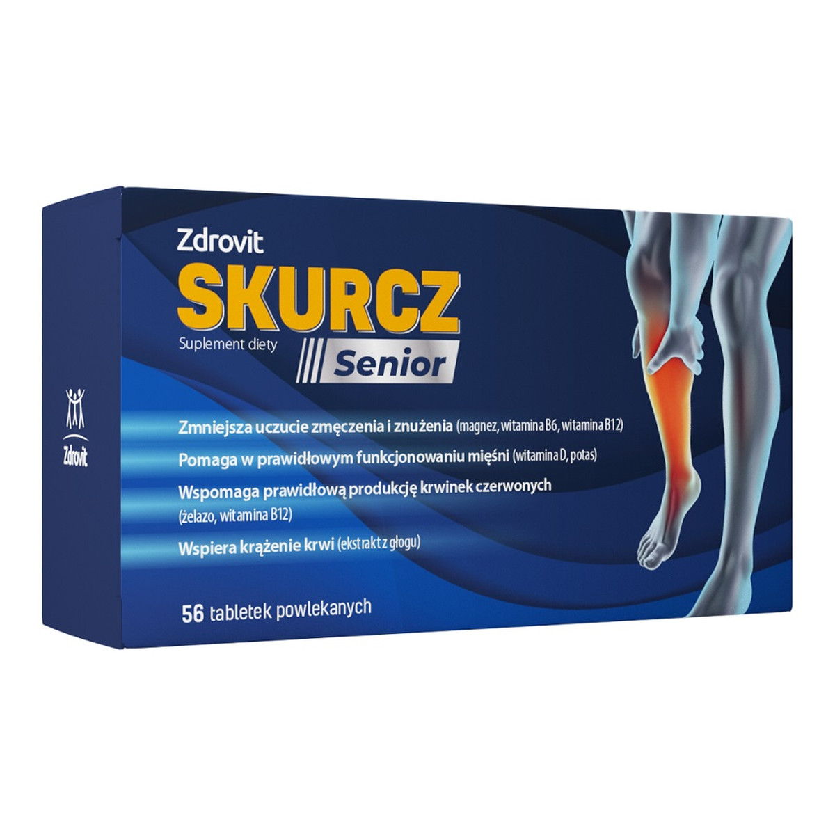 Zdrovit Skurcz senior suplement diety 56 tabletek powlekanych