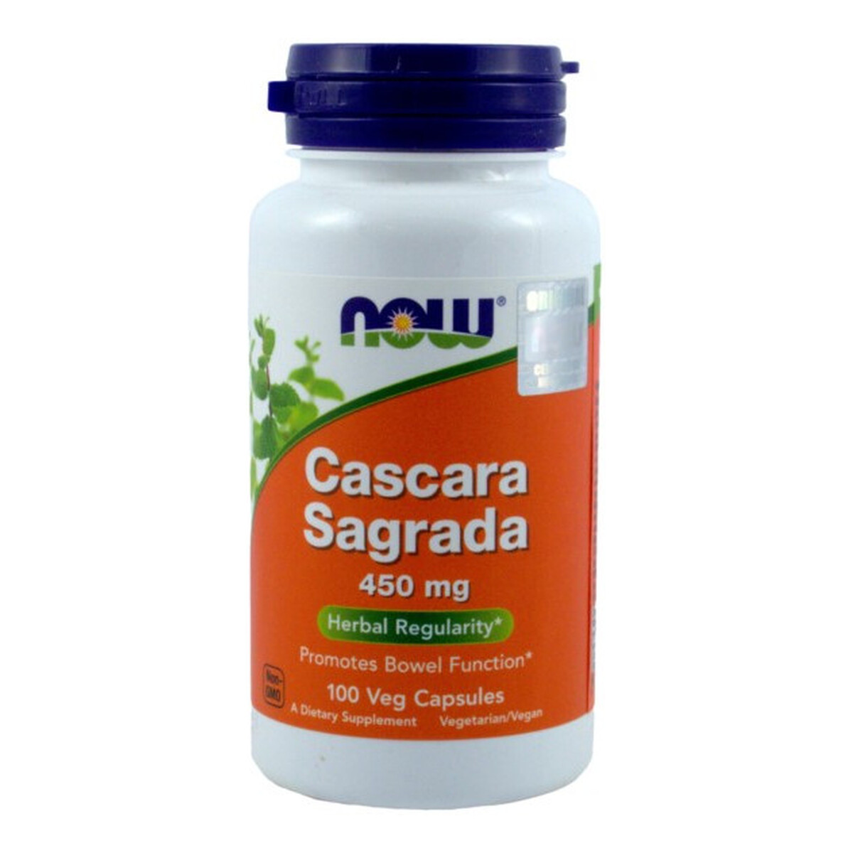 Now Foods Cascara sagrada 450mg suplement diety 100 kapsułek