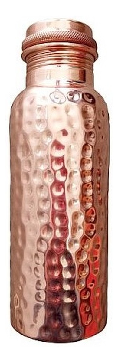 Butelka miedziana diamentowa