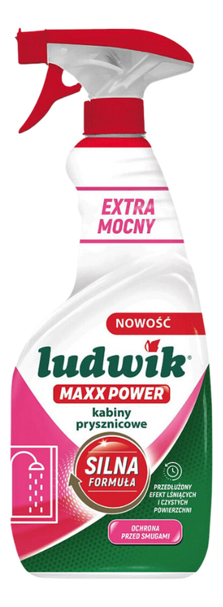 Płyn do Mycia Kabin Prysznicowych Extra Mocny Spray