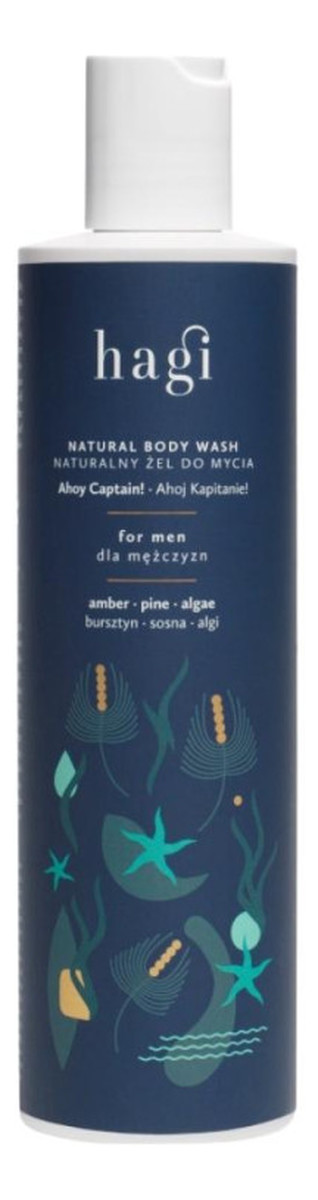 Naturalny żel do mycia ciała dla mężczyzn