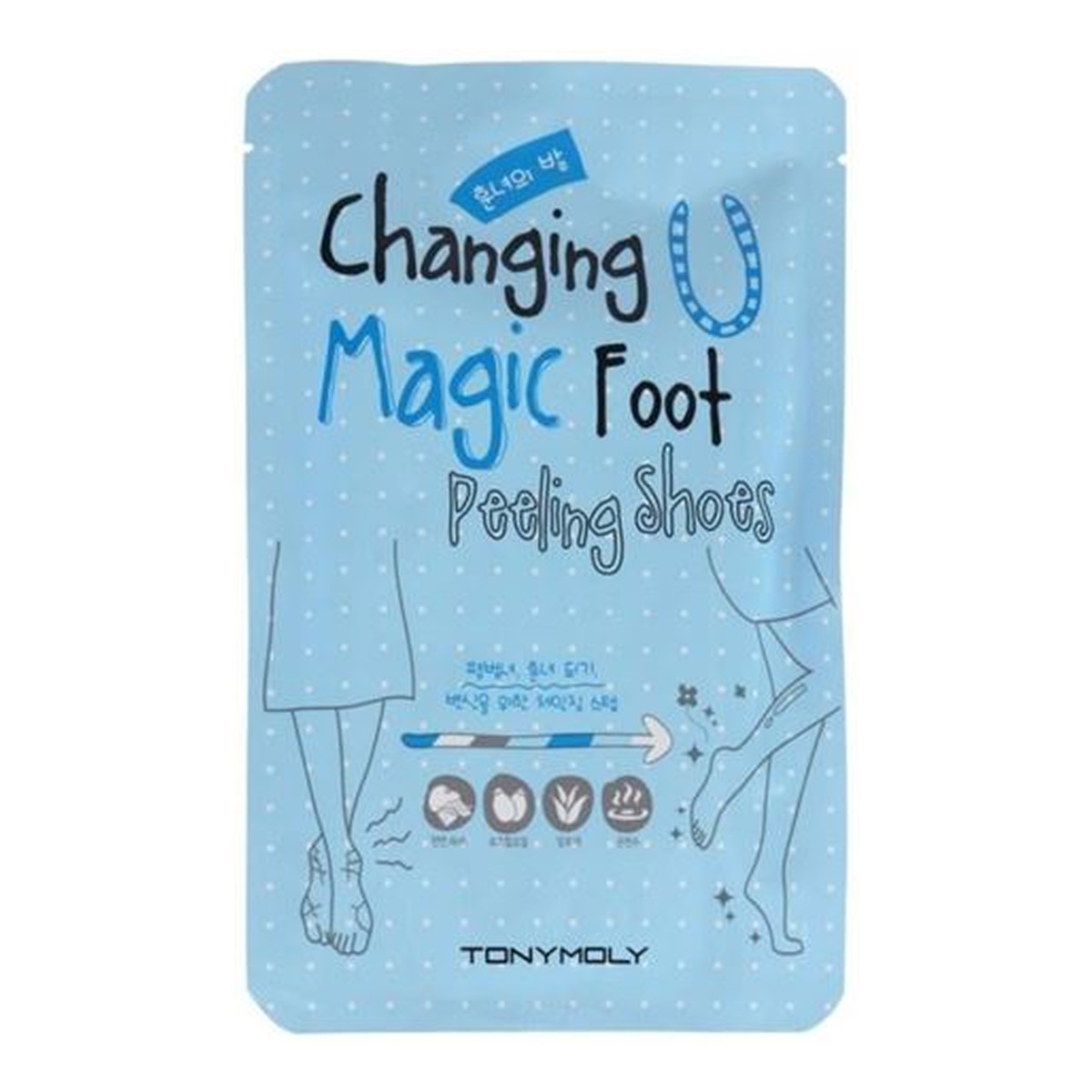 Tony Moly Changing Magic Foot Peeling Shoes złuszczające skarpetki do stóp 17g