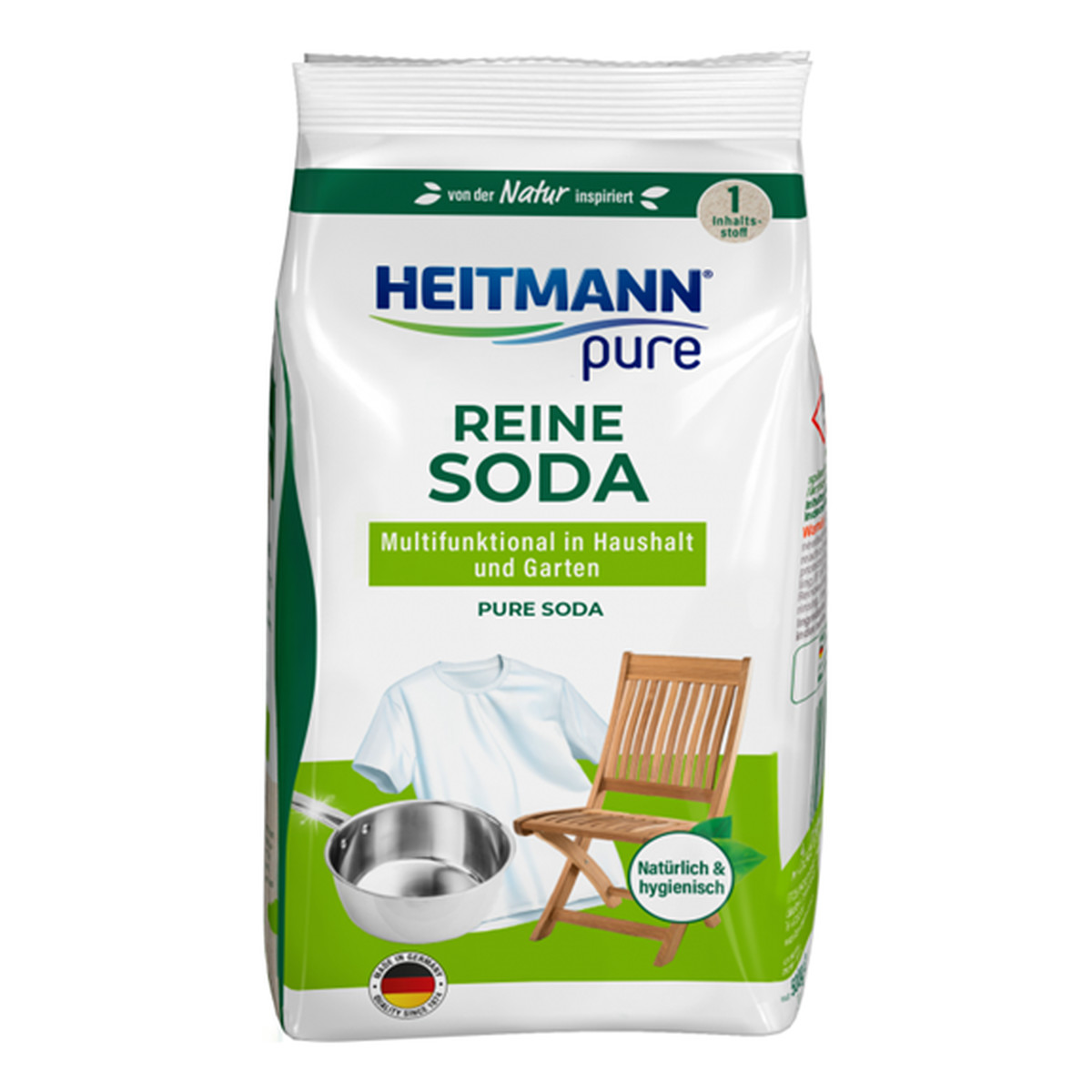 Heitmann Pure Soda Czyszcząca w proszku 500g