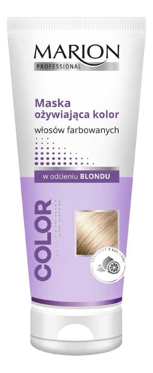 Maska ożywiająca kolor do farbowanych włosów blond