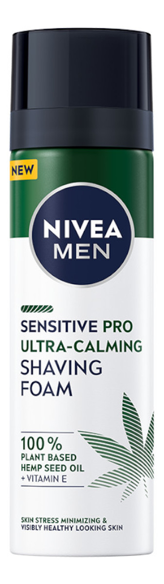 Shaving Foam pianka do golenia z olejem z nasion konopnych
