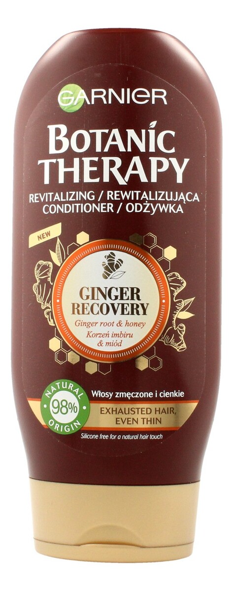 Korzeń Imbiru & Miód Odżywka do włosów cienkich i zmęczonych