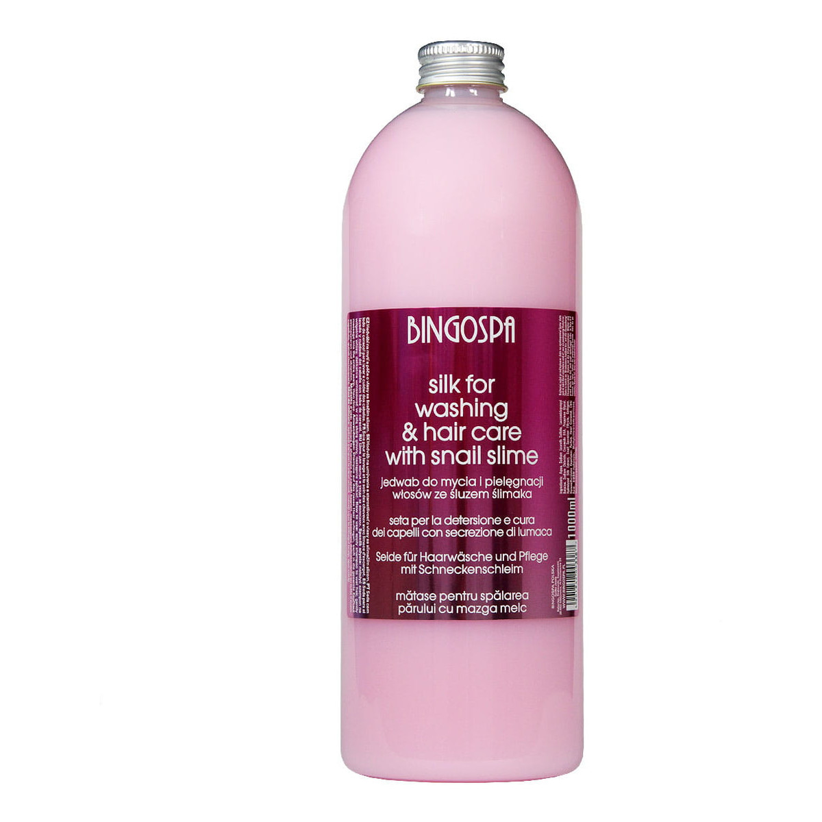 BINGOSPA Silk Jedwab Do Mycia I Pielęgnacji Włosów 1000ml