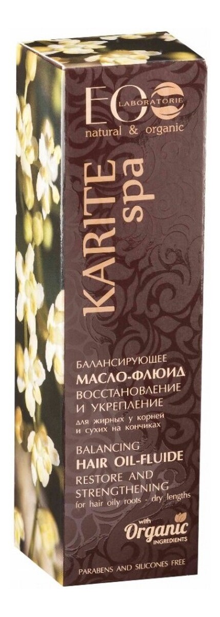 Zrównoważony Olej-Fluid Do Włosów Tłustych U Nasady i Suchych Na Końcach