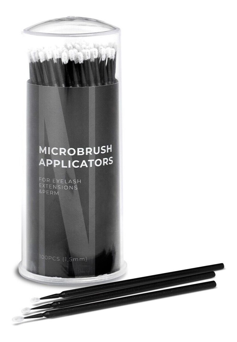 Microbrush applicators bezwłókienkowe aplikatory do rzęs 1.5mm 100szt.