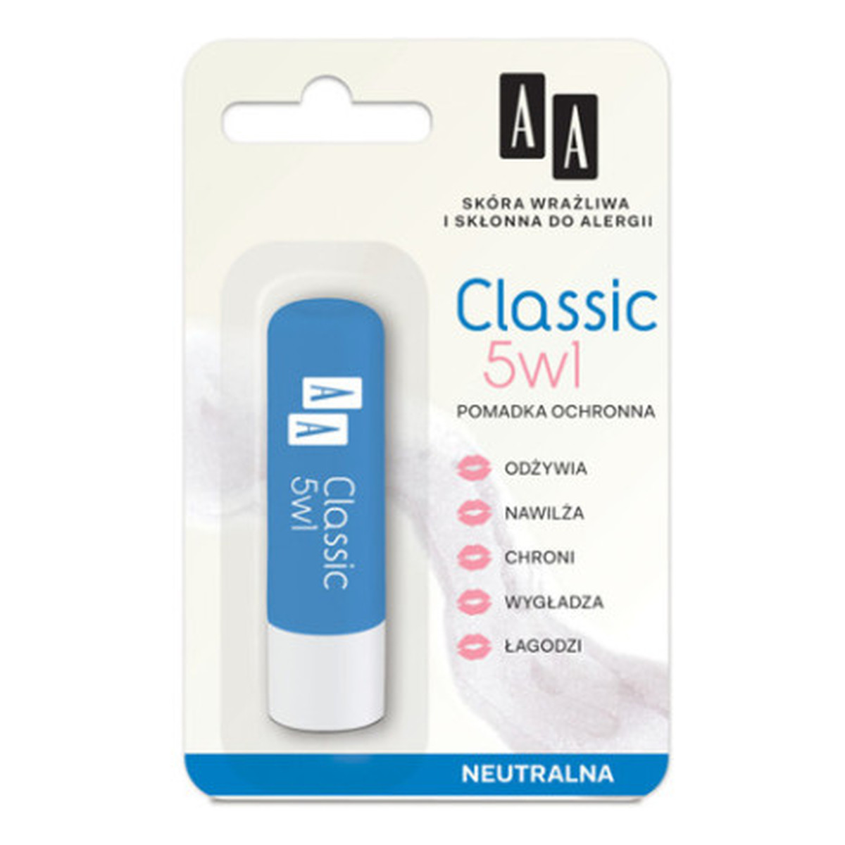 AA Classic Pomadka Ochronna 5w1 4g