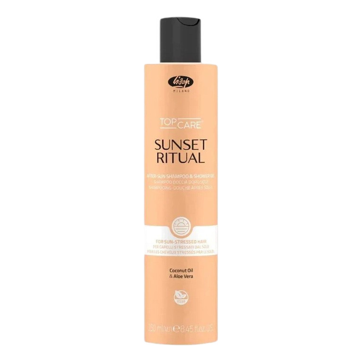 Lisap Top Care Sunset Ritual szampon i żel pod prysznic 2w1 po ekspozycji na słońce 250ml