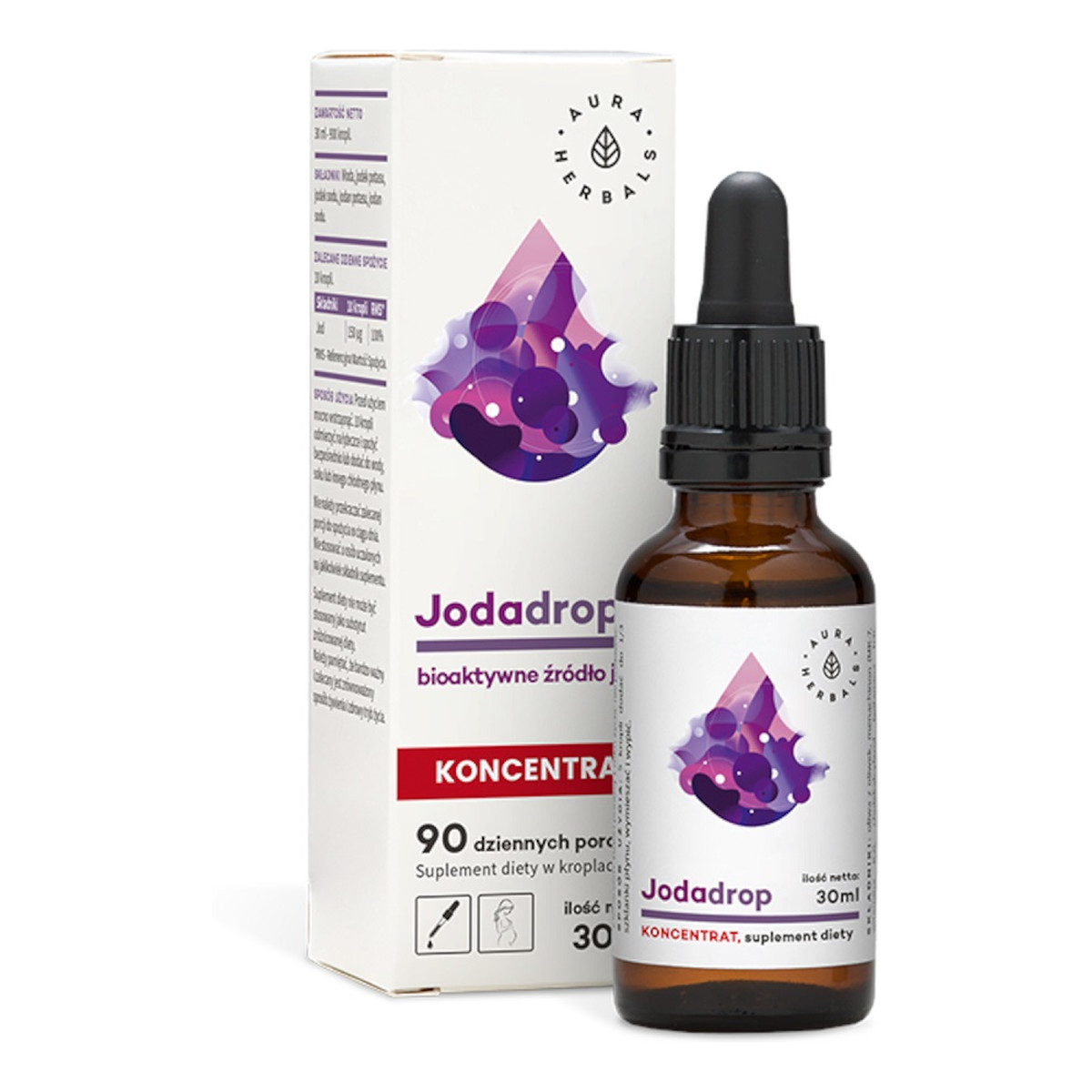 Aura Herbals Jodadrop suplement diety w kroplach 30ml