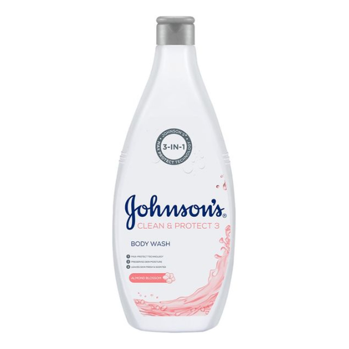 Johnson & Johnson Płyn do kąpieli 3w1 Clean&Protect 750ml