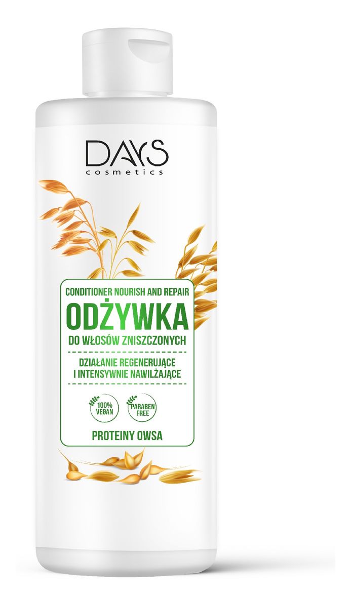 Days cosmetics odżywka do włosów z proteinami owsa