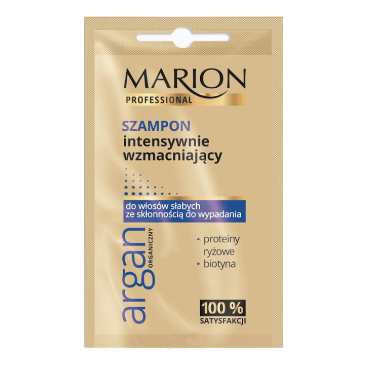 Marion Professional Argan Szampon intensywnie wzmacniający 10g