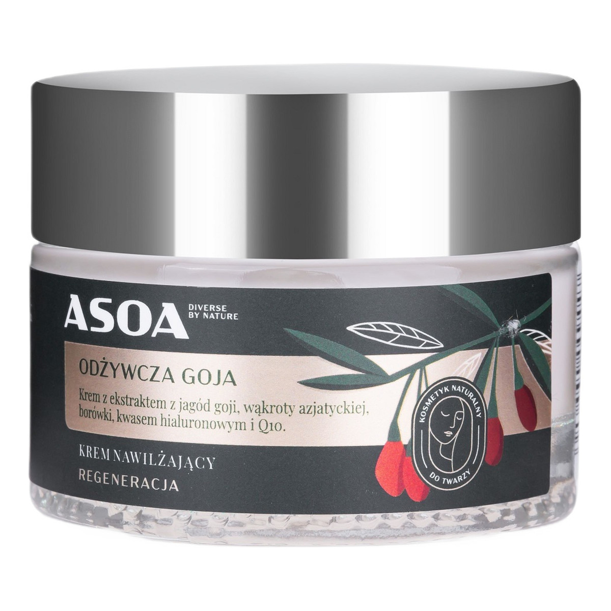 Asoa Krem nawilżający Odżywcza Goja 50ml