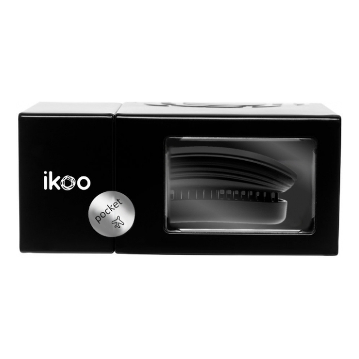 Ikoo Classic Pocket Szczotka Do Włosów Czarna