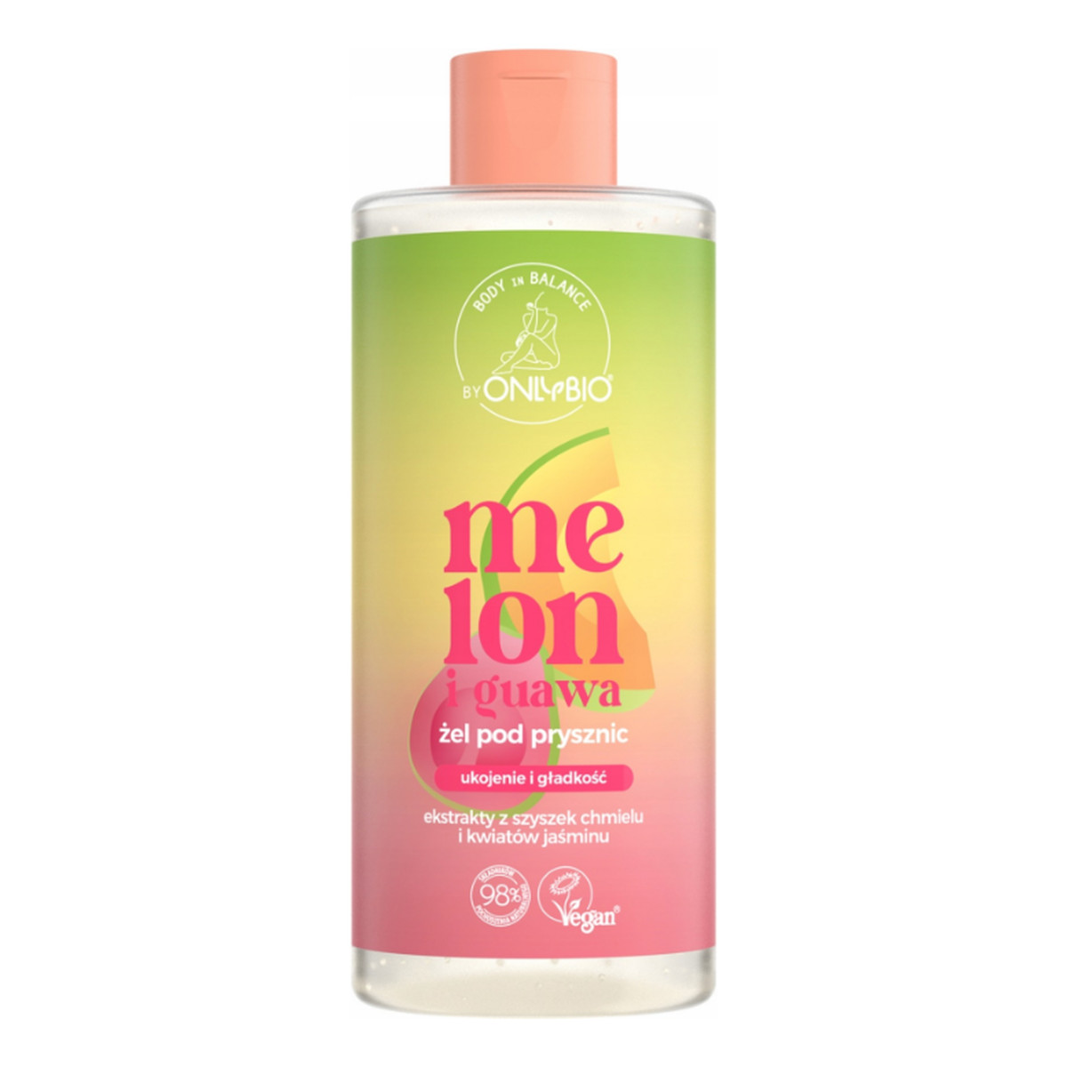 OnlyBio Body in Balance Żel pod prysznic Melon i Guawa 300ml