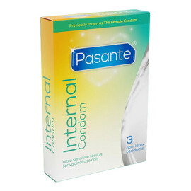 Internal condom nielateksowe prezerwatywy dla kobiet 3szt