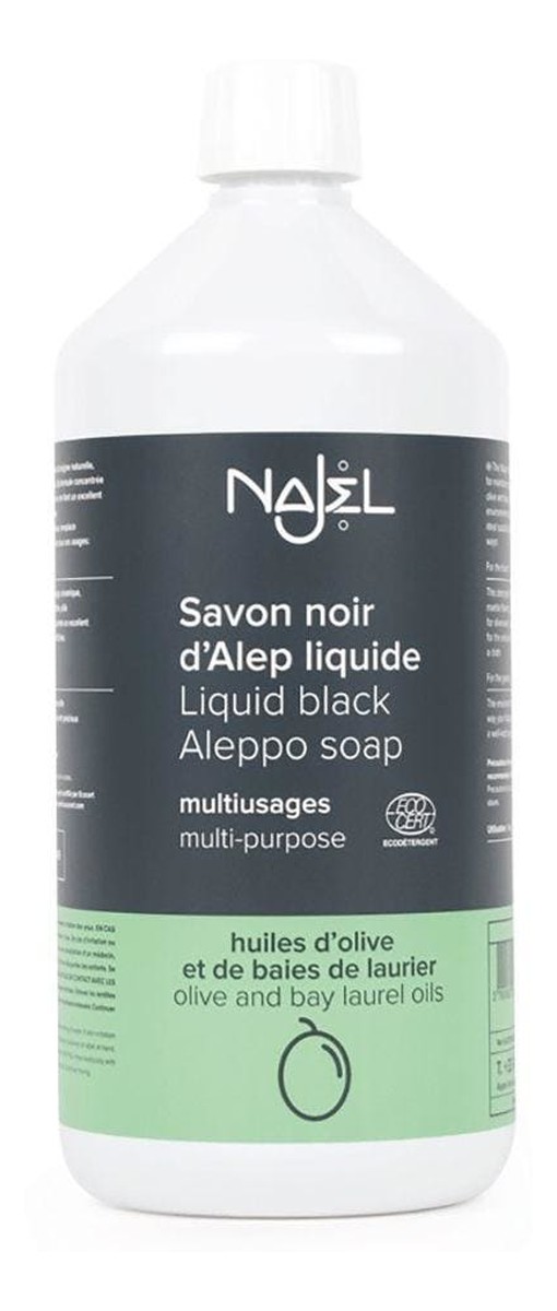 Czarne mydło z Aleppo w płynie