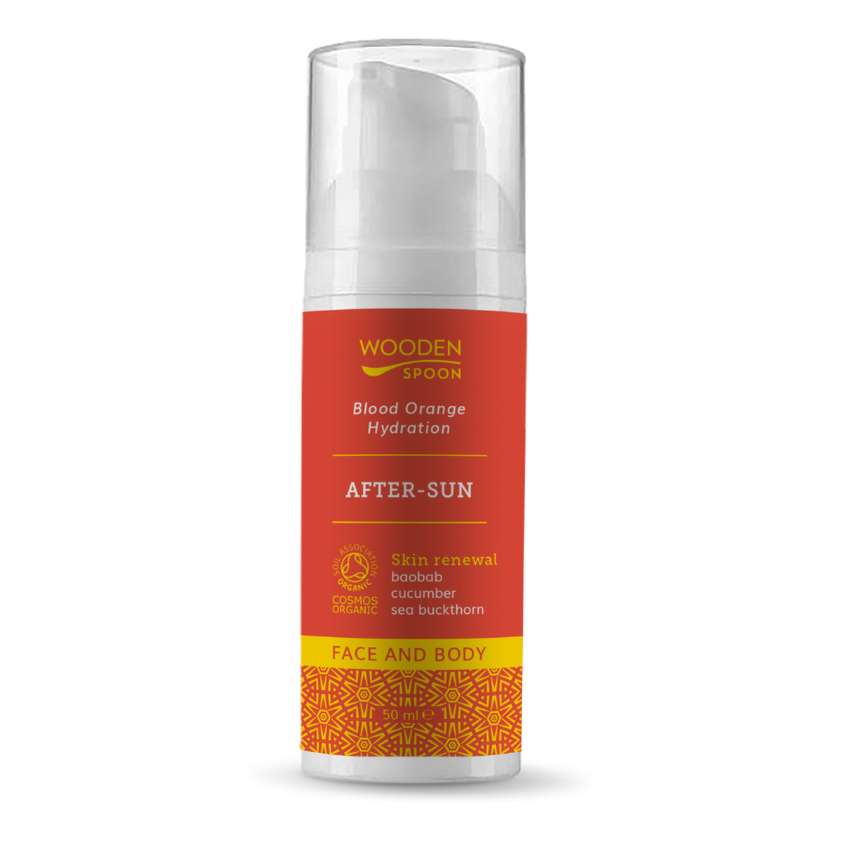 Wooden Spoon Blood Orange Hydration After-Sun Krem po opalaniu z czerwoną pomarańczą 50ml