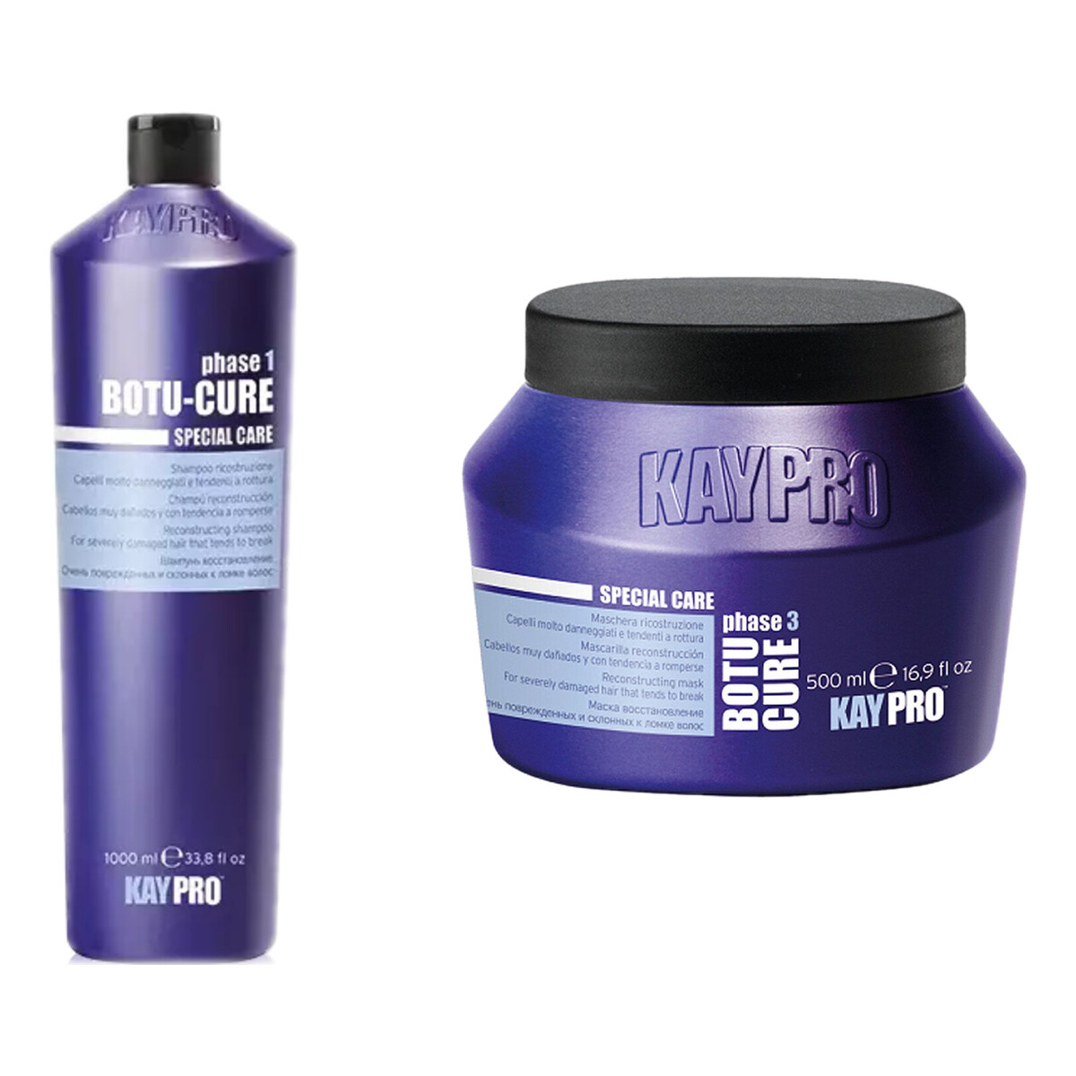 KayPro Botu-Cure Szampon 1L + Maska do włosów odbudowująca 500ml