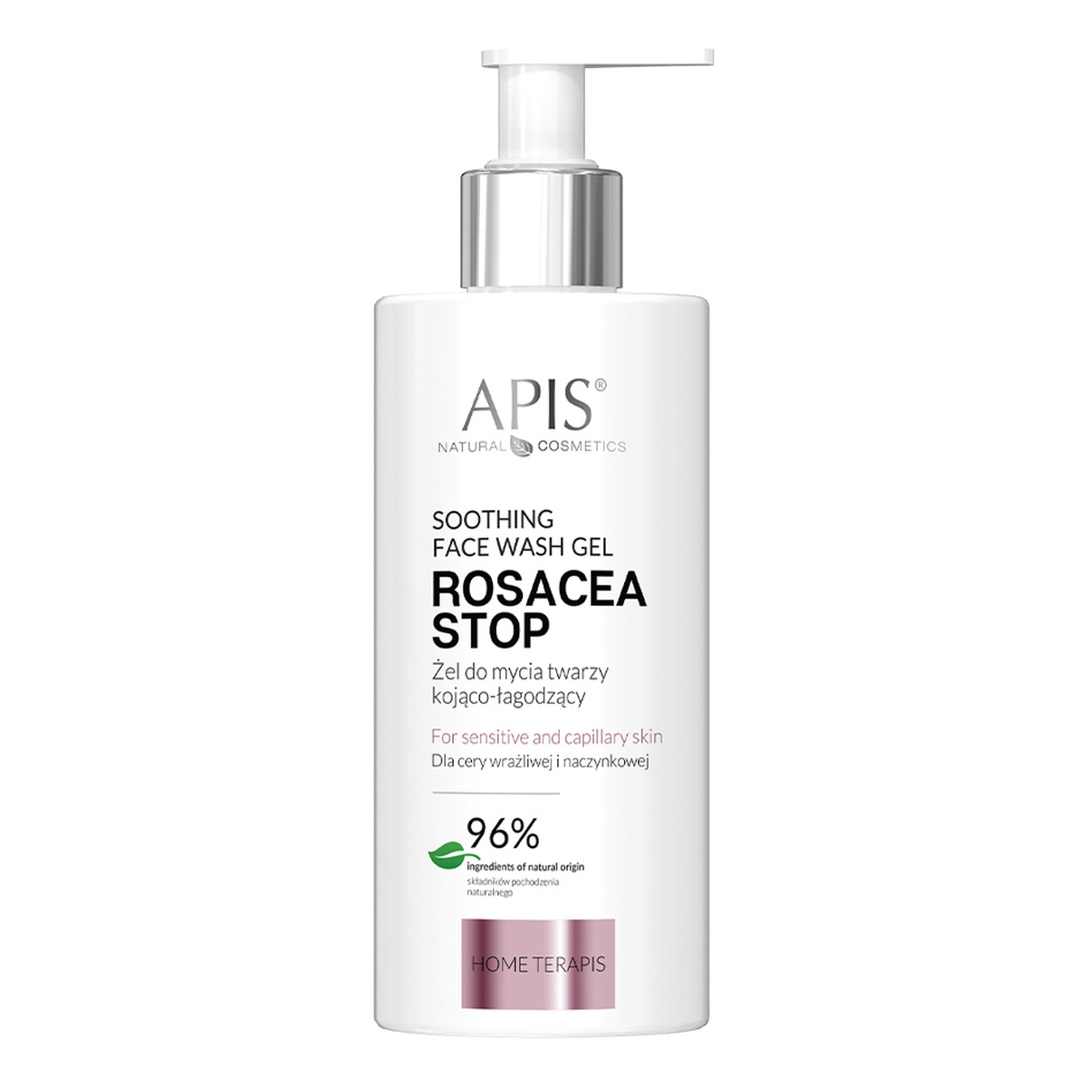 Apis Rosacea-Stop Żel do mycia twarzy kojąco-łagodzący 300ml