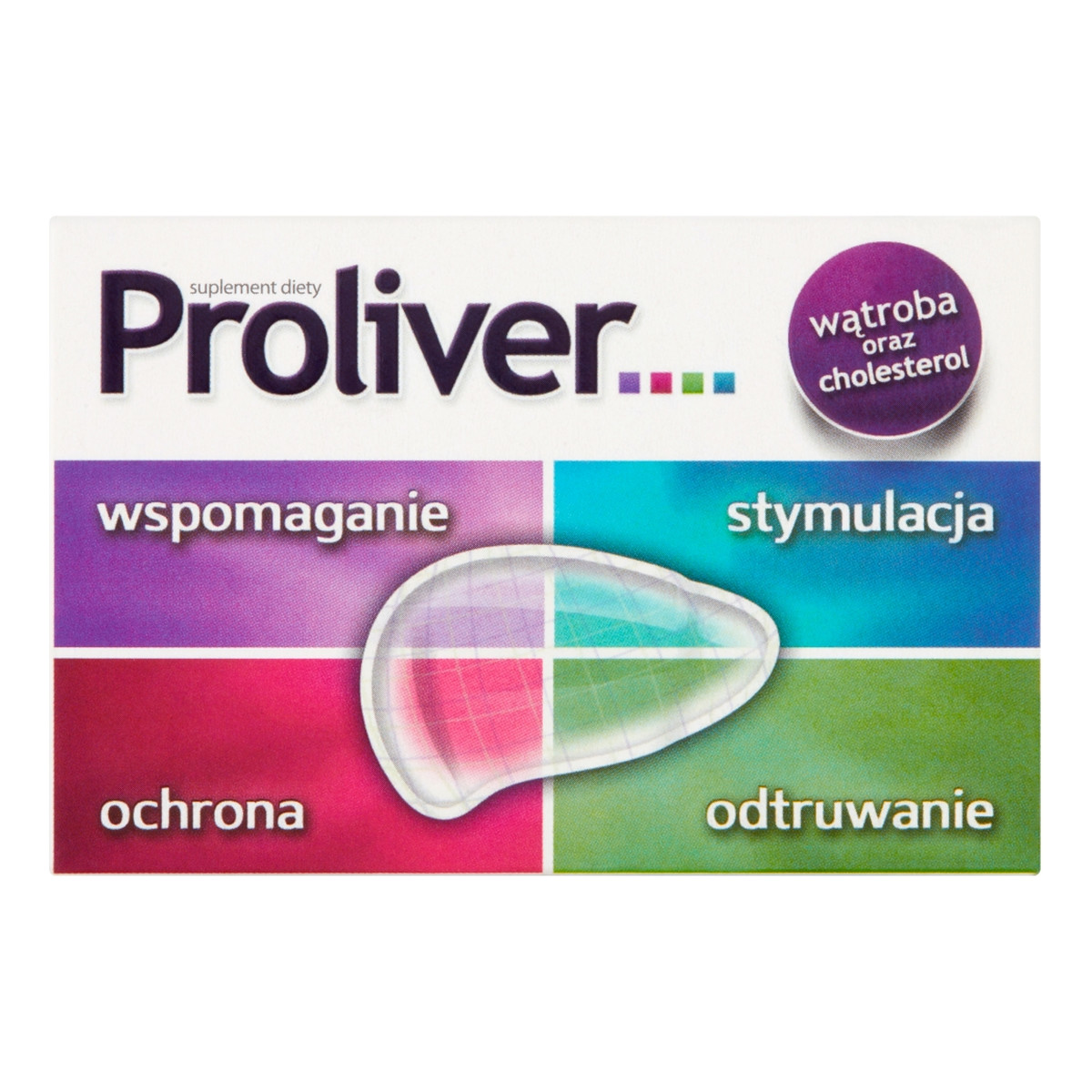 Proliver Suplement diety wspierający pracę wątroby 30 tabletek
