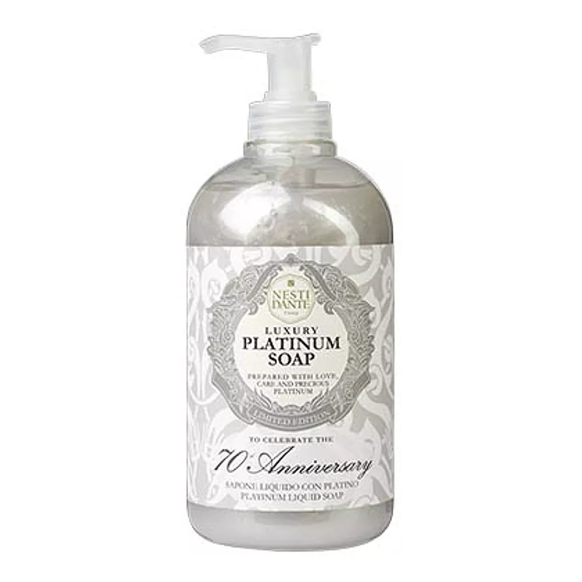 Nesti Dante Luxury Platinium Soap luksusowe Mydło w płynie 500ml