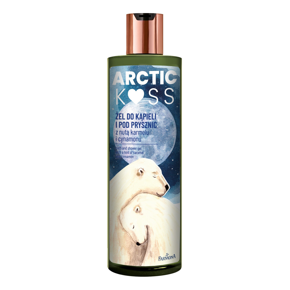 Farmona Arctic Kiss Żel do kąpieli i pod prysznic z nutą karmelu i cynamonu 400ml