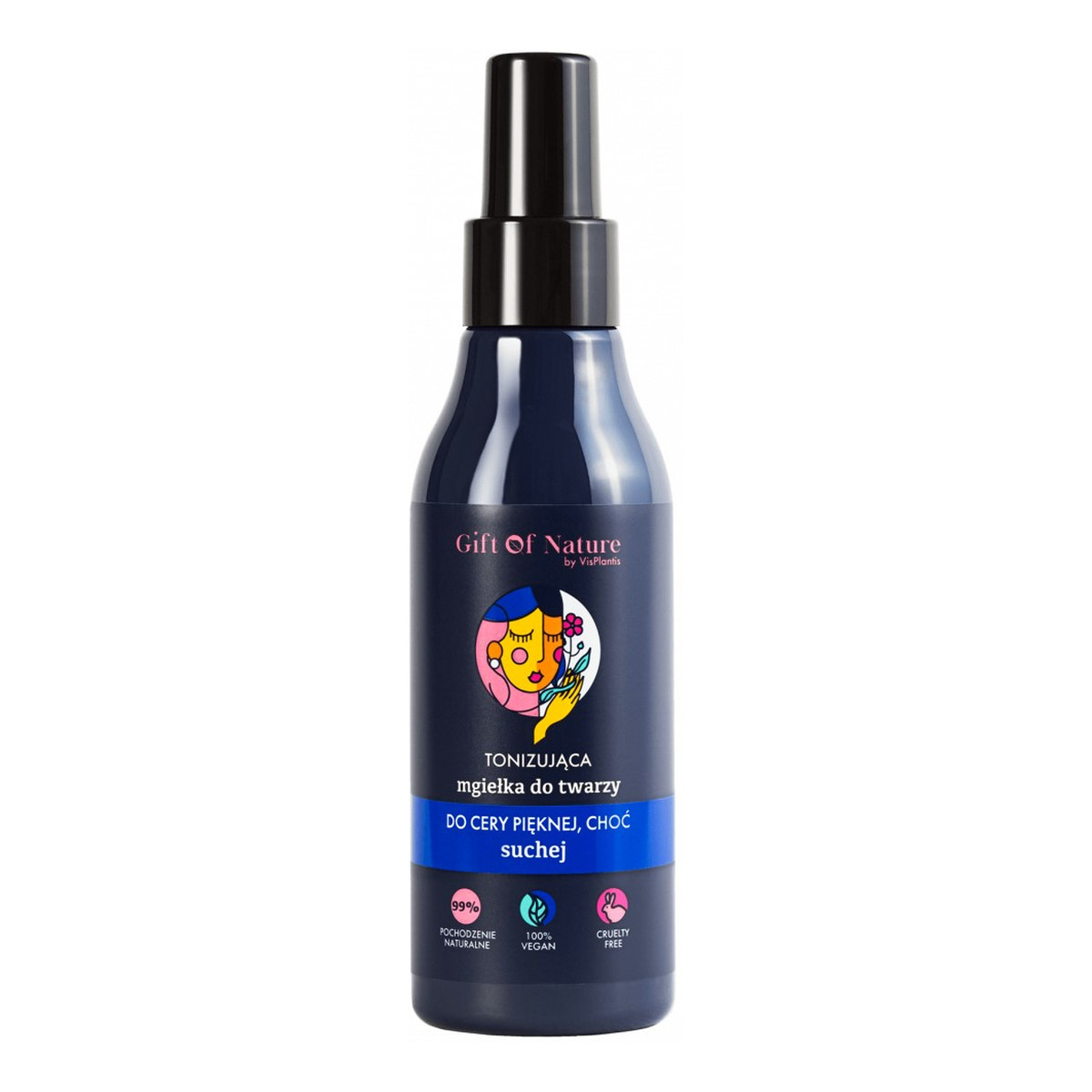 Gift of Nature Tonizująca mgiełka do twarzy do cery suchej 150ml
